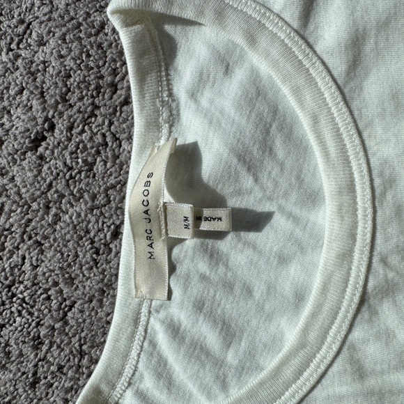 Marc Jacobs Cream MTV T-Shirt - Picture 3 of 4